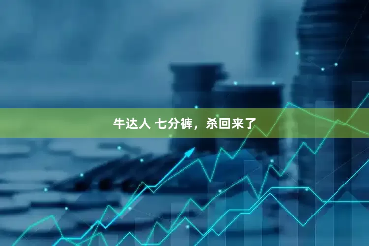 牛达人 七分裤，杀回来了