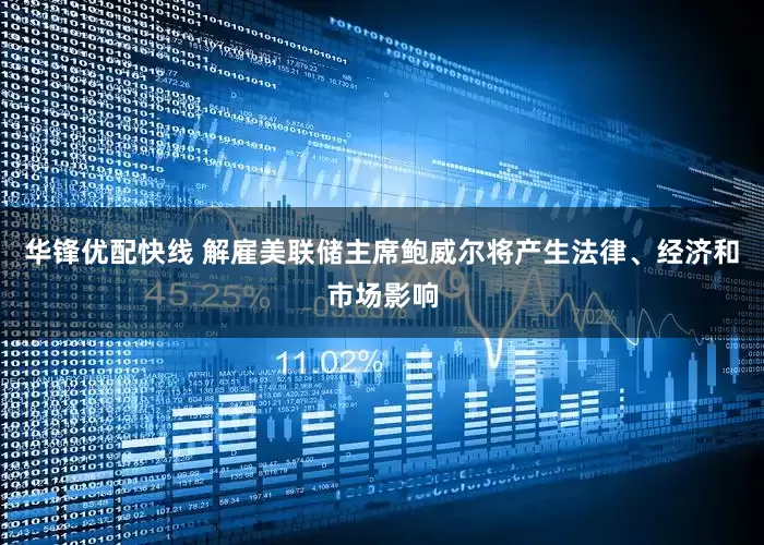 华锋优配快线 解雇美联储主席鲍威尔将产生法律、经济和市场影响