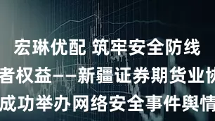 宏琳优配 筑牢安全防线 护航投资者权益——新疆证券期货业协会成功举办网络安全事件舆情应急处置专项培训
